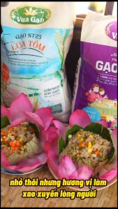 ( Date mới - Hỏa tốc ) Gạo ST25 - Chính Hãng Vua Gạo - Túi 5kg
