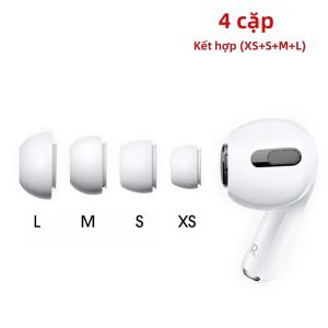 Đầu Tai Nghe Silicon Mềm Mại Chống Trượt Thay Thế Cho AirPods Pro Thế Hệ 1 Và 2