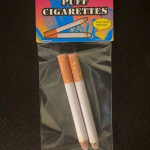 Realistic Smoke Ejecting Fake Cigarette Model Cosplay Toy Prop for Party Prank Authentic Looking Stunt Cigarettes Anime Themed