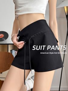 Slim High Waist A-Line Loose Shorts For Women Summer Sport 2026 Running Cycling