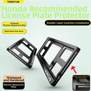 TENGYUN | Suitable for Honda Accord Civic CRV Odyssey Inscription License Plate Bracket