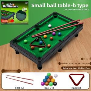 JIFANPAUL | Compact Miniature Pool Table for Home Use Children Educational Toy