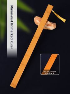 ZIFANGZHAI | Educational Bamboo Ruler and Teaching Stick for Home and Classroom Use