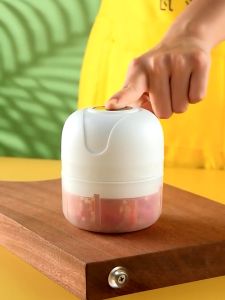 Baby Food Blender Wireless and Portable Food Cook Processor Garlic Meet Cutter 250ml