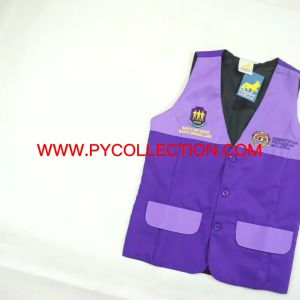 PRS SIAP SULAM VEST SEKOLAH RENDAH DAN MENENGAH/PV007 - PRESIDENT UNIFORM