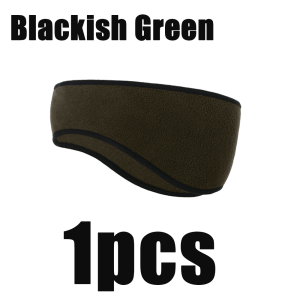 1pcs Warm Fleece Earmuffs Headband Soft Windproof Portable Outdoor Sports Skiing Running Cycling Cold Weather Cold-Proof Cover