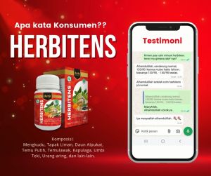Herbitens Solusi Darah Tinggi Tensi Hipertensi Jantung