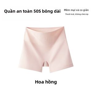 MiiOW | Quần an toàn mùa hè mỏng không đường may kháng khuẩn quần lót cạp cao lưng cao cotton nguyên chất quần lót nữ