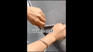 Anti Slip PVC Bathroom Mat Non-Slip Kitchen Toilet Floor Mat Waterproof Soft Drainage Mat Anti-Corrosion Easy to Clean DIY CUT Durable Quick-Dry Ideal for Toilet Bathroom Kitchen Outdoor Use Tikar lantai tidak licin