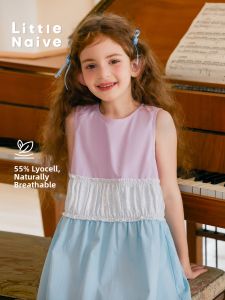 Little Naive | Colorful Cooling Girls Dress