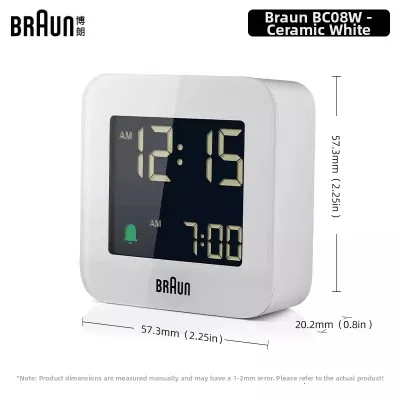 Braun | Strong Alarm Electronic Clock