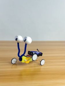 Mainan Rakitan Robot Reptil Elektrik Handmade DIY Cocok Untuk Edukasi Anak