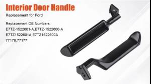 Bộ Tay Nắm Cửa Bên Trong CNSPEED Dành Cho Ford F150 F250 F53 F59 F800 Mustang 1987-1996 Tay Nắm Cửa Kim Loại Bên Trái/phải E7TZ-1522601-A E7TZ-1522600