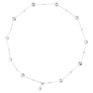 MUYANG | Muyang White Crystal Necklace For Women Fashionable Luxury Design Sensation Stylish Accessory New 2025 Jewelry Titanium Steel Chain