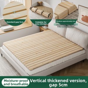 Breathable Moisture-proof Foldable Wooden Tatami Bed Frame
