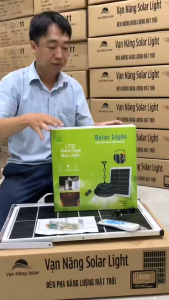 Đèn LED Ốp Trần Tự Động Năng Lượng Mặt Trời Tiết Kiệm Năng Lượng Có Điều Khiển Thông Minh