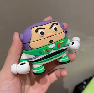 Vỏ đựng ốp case Airpod bảo vệ tai nghe không dây bluetooth mẫu buzz lightyear 1 2 3 Pro - JERRY SHOP