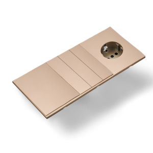 Skin Sensation Skin Feel Paint Wall Socket Power Sockets Button Light Switch Integrated Panel Embedded DIY Combination Embedded