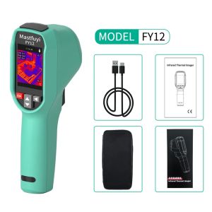 MASTFUYI FY12 Handheld Thermal Imager -20~550°C 15 False Color Non-contact Temperature Measurement 50×50° Large Field of View