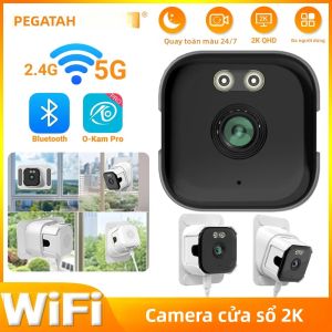 Camera An Ninh Trong Nhà 5MP 2K WiFi 5GHz Tầm Nhìn Ban Đêm Màu Sắc Phát Hiện Chuyển Động Ghi Hình 24/7 Cài Đặt Nhanh Chóng Để Giám Sát Tại Nhà
