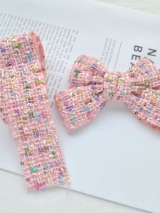 4cm Pink Color Onion Color Net Fabric Belt Homemade Bow Material Homemade by Hand DIY Barrettes Hair Rope Accessories