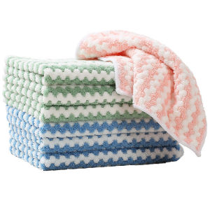 FURENJILI | Non-Greasy No Shedding Kitchen Cleaning Cloth