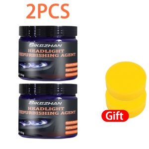 Headlamp Scratch Remover Repair Cleaning Paste Remove Oxidation Headlight Polish Liquid Car Headlight Restoration Polishing Kits
