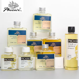 100ml Linseed Medium for Oil Paintings Quick Drying / Toner Oil / Polish Retouch / Gloss Varnish Art Supplies for Artist Paint