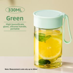 GIANXI | High Aesthetics High Borosilicate Breakfast Glass Cup