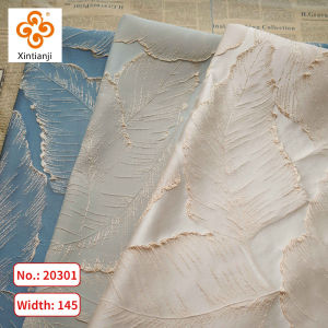 Woven Gold Tree Leaf Three-dimensional Jacquard Fabric DIY Womens Dress Cheongsam Fabric Per Meter TJ20301