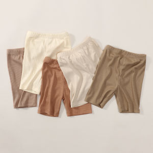 tinyclvb | Summer Stylish Solid Color Ribbed Short