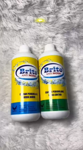 (1 LITER) Brito Anti Noda Pakaian 6 Varian Darah Jamur Karat Tinta Luntur Minyak
