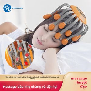 ZHONGLIANG | Automatic Head Massager with Kneading and Acupressure