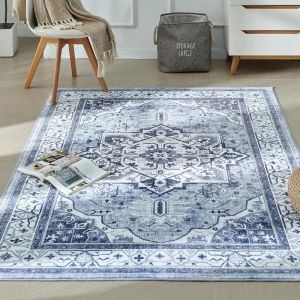 VIKAMA Bohemian Simple Furniture Rugs Living Room Bedroom Coffee Table Floor Mats Washable Dirt Resistant Size Available Rugs
