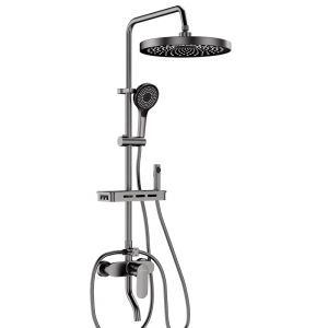 YALANDENG | Pressure Boosting Full Copper Shower Set