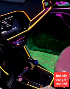 Đèn Led nhiều sợi 3M/5M trang trí xe hơi trang trí quán cafe nhà dercor dễ uốn cong tạo hình - Hoang My food and beauty