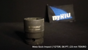 Mata Soket PUKUL 23 mm 1/2" inch DR. 6 PT / Kunci Socket IMPACT Sock Spanner TEKIRO