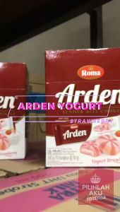 Roma ARDEN YOGURT STRAWBERRY BOX - ( HARGA 1 DUS )