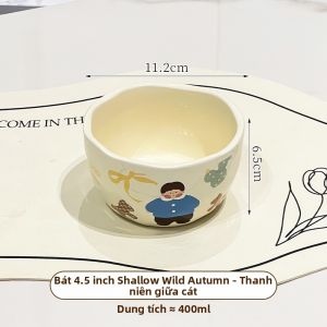 XIAOHUANGLU | Bát Dùng Tại Nhà Đáng Yêu
