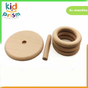 Đồ Chơi Gỗ Sơ Sinh Montessori – Phát Triển Trí Tuệ & Kỹ Năng Cầm Nắm Cho Bé