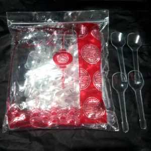 Sendok Pudding Jelly Es Krim Ice cream /Sendok Stb Bening Isi 100 Pcs