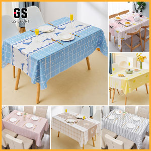 Tablecloth Oil Proof Waterproof Table Cover Protector Dinning Table Kitchen Picnic cloth 90 x 137cm