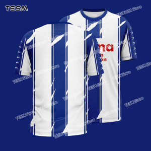 TESM Parent-Child Sports T-Shirts Summer Breathable Short-Sleeved Men Sublimation Printed Jerseys Couple T-Shirts Party Tops