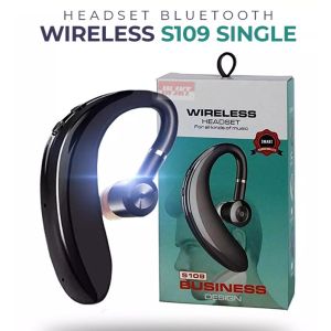 🔥COD+FREE+Ready Stock🔥S109 Wireless Headset Bluetooth Headset Single 180° Rotatable Wireless Earphone Bluetooth Earphone