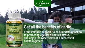 Garlic Capsules for Cholesterol and Blood Pressure Support Cardiovascular Health Supplement Odorless