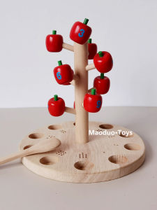 Fine Motor Skills Number Recognition Apple Picking Game Educational Toy