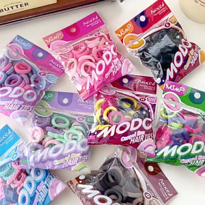 Zaman Now - Karet Rambut Elastis Fashion / Ikat Rambut Warna-warni / Karet Rambut Colorful Premium