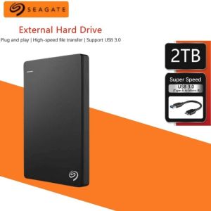 Seagate Plus Slim 1TB-6TB External Hard Drive Portable USB 3.0 External HDD High Speed Storage Portability Large Capacity