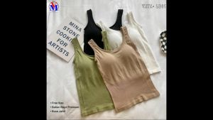PROMO!! Vaya Basic Tanktop Bra With Cup (Premium) 11681 / Tang Top Busa VAYA