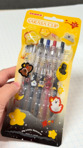 Zebra Sarasa Clip Smile Studio 5 Colours Set 0.5mm - Limited Edition